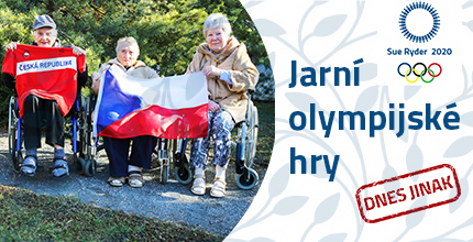 Podpořte sportovce na stadiónu Sue Ryder i na domácích hřištích. Více na: www.darekprosueryder.cz