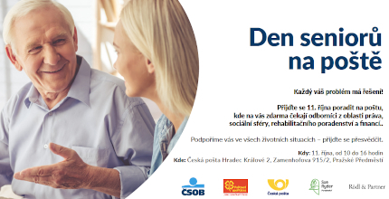 Den seniorů na poště