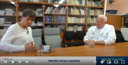 4. díl rozhovoru Pavla Kříže s profesorem Kvapilem: Mentální zdraví a psychika