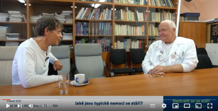 1. díl rozhovoru Pavla Kříže s profesorem Kvapilem: Jaké jsou typické nemoci ve stáří?