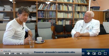 2. díl rozhovoru Pavla Kříže s profesorem Kvapilem: Prevence stravování v seniorském věku